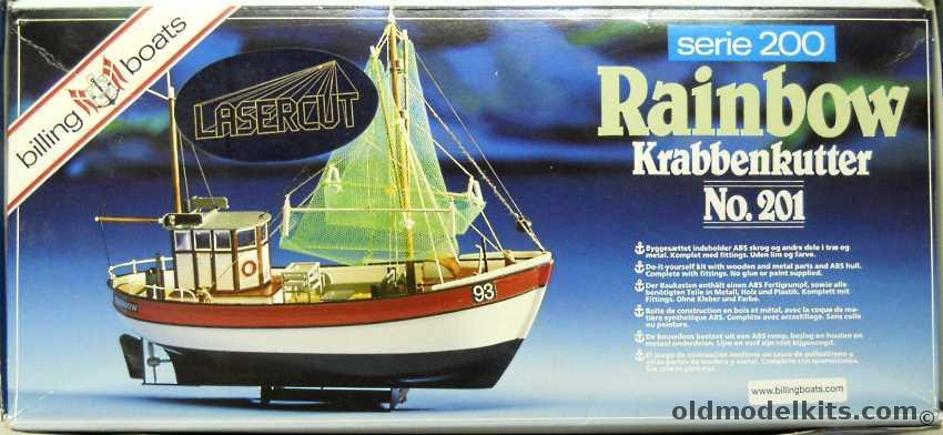 Billing Boats 1/60 Rainbow Krabbenkutter Crab Boat No. 201, 201 plastic model kit